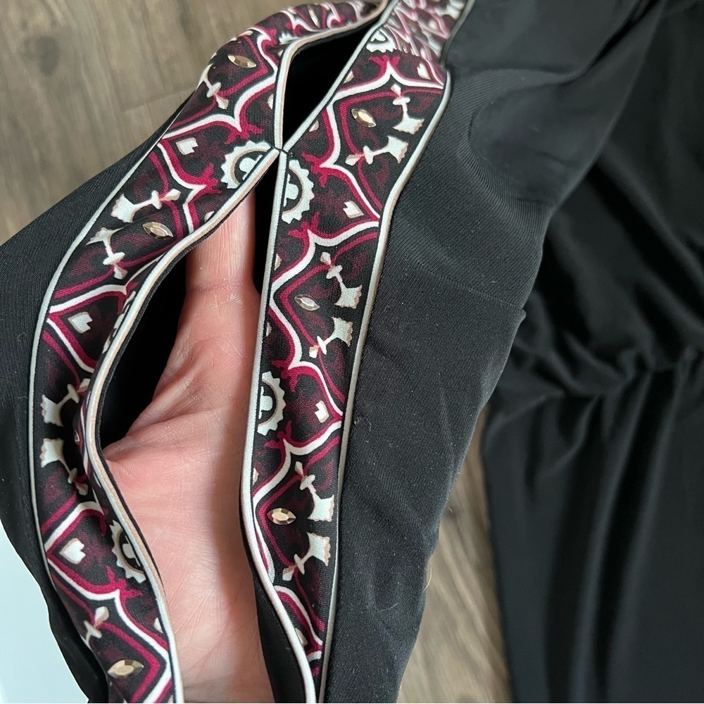 WHBM Slit Sleeve Embroidered Blouson Dress - Picture 4 of 8